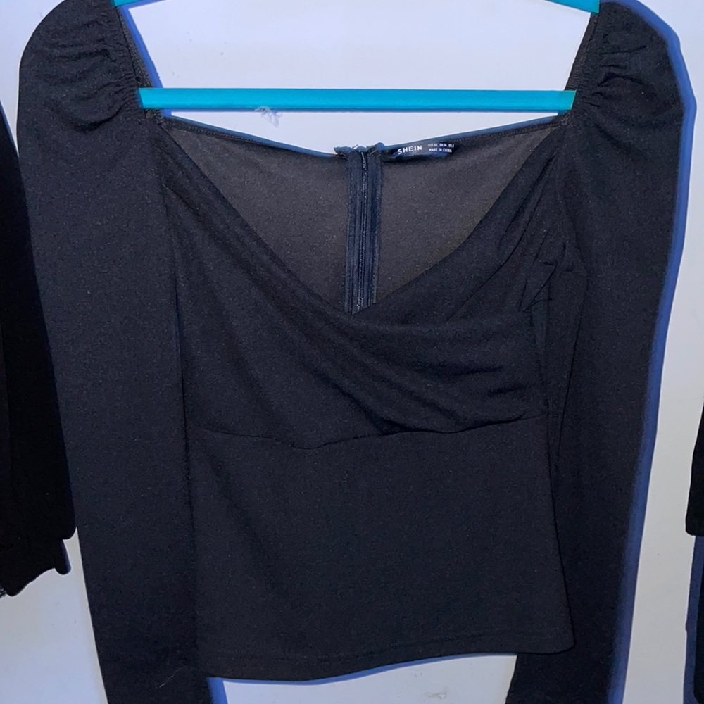 Black shein top